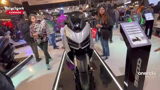 Auto Expo 2023 Zontes Stall WalkAround  Punith Bharadwaj  KANNADA DriveSpark [upl. by Mavis]