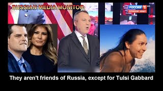 Russian state TV talks about Tulsi Gabbard and other nominees [upl. by Areit]