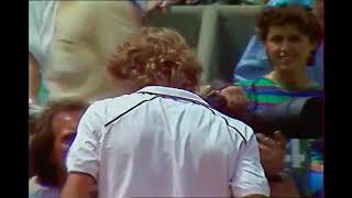 French Open 1982 Final  Mats Wilander v Guillermo Vilas part 1 [upl. by Eiba60]