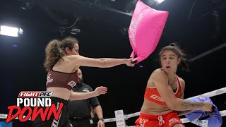 Istela Nunes vs Kristen Froehlich Pillow Fight Championship [upl. by Anot863]