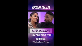 JERMAIN DEFOE UNFILTERED Football Legends Raw Truth shortsviral shorts footballer [upl. by Anelrad]