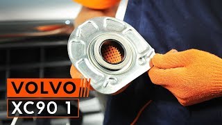 Comment remplacer une coupelle damortisseur avant sur une VOLVO XC90 1 TUTORIEL AUTODOC [upl. by Llemert]