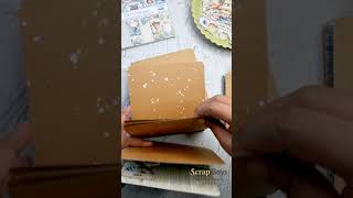 How I do Binding for my Album Scrapbook diy album scrapbookmaking craftersabaa shorts [upl. by Ymrej]