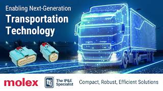 Molex Enables NextGeneration Transportation Technology [upl. by Nassir339]