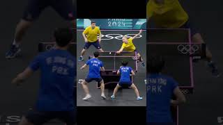 Table Tennis best points mixed in Paris 2024 paris2024 pingpong tabletennis worldtabletennis tt [upl. by Lekcar]