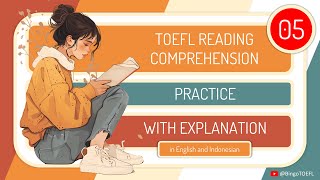 TOEFL Reading Comprehension Practice 005  Main Idea Question [upl. by Gwyn]