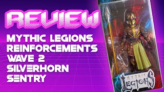 Mythic Legions Reinforcements Wave 2 Silverhorn Sentry Review [upl. by Pruter]