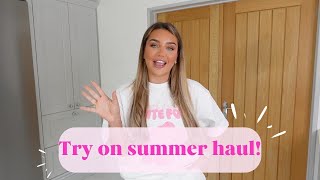 WHITE FOX BOUTIQUE RECENT SUMMER TRY ON HAUL WITH CODE 🤍 [upl. by Bone]