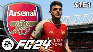 The beginning of something special  FC 24 Arsenal Career Mode S1E1 [upl. by Tahmosh]