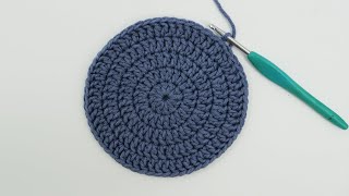 7 Magic circle crochet loop 📚 Crochet lessons 📖 Crochet circle [upl. by Jesher]