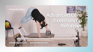 Advanced Core Exercises on Reformer  Anterior Posterior and Lateral Chains [upl. by Greenebaum]