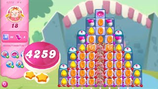 Candy Crush Saga Level 4259 NO BOOSTERS  2 Stars 🌟🌟 [upl. by Berthold980]