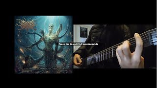 Signs Of The SwarmCesspool of Ignorance guitar cover with TABS Solar A17ET [upl. by Selinda672]