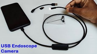 Cheap but amazing Endoscope Camera  CHEAP ENDOSCOPE CAMERA  CAMERA REVIEW [upl. by Siddra]