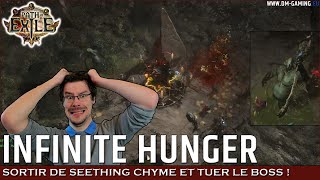 Seething Chyme Infinite Hunger sortir de la zone et tuer le boss  Path of Exile Siege 317 [upl. by Sibie]