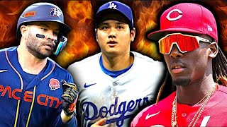 SHOHEI OHTANI Dos JONRONES Elly De La Cruz José altuve Adames Correa  MLB RECAP [upl. by Nosdivad]