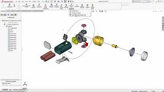 SOLIDWORKS  Smart Explode Lines [upl. by Kemeny930]