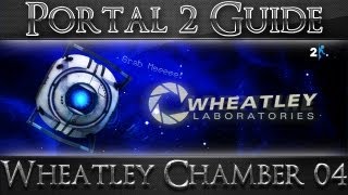 Portal 2 Wheatley Test Chamber 04 Walkthrough [upl. by Anirahc898]