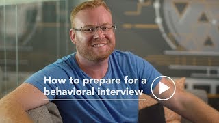 How to prepare for a behavioral interview [upl. by Aicel816]