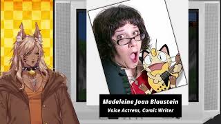 Hearing An Old Friend The Voice of Meowth  Maddie Blaustein [upl. by Hailat579]