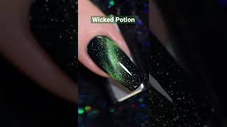 Don’t drink this Wicked Potion🧪 Holo Taco magnetic nail polish [upl. by Takeo]