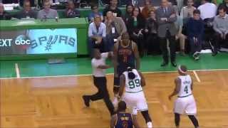 Kendrick Perkins vs Jae Crowder FIGHT  Cavs vs Celtics  Game 4  2015 NBA Playoffs [upl. by Annaesor]