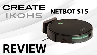 Create Ikohs Netbot S15  Robot Aspirador  Review [upl. by Ken]