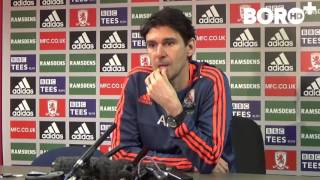 NEWS CONFERENCE  Aitor Karanka on Bolton away [upl. by Adia273]