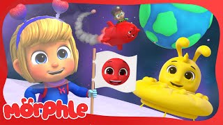 Morphle Family Space Chase  BRAND NEW  Cartoons for Kids  Mila and Morphle [upl. by Yldarb]