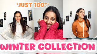 quotStay Warm amp Stylish Winter Fashion Haulquot2024 winterhaul haulvideo winter RamjuRajput [upl. by Colier949]