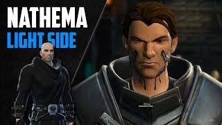 SWTOR The Nathema Conspiracy Story  LIGHT SIDE Walkthrough Jedi Knight [upl. by Kaete]