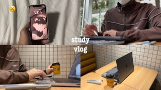 【study vlog】500起き大学生の勉強ブイログ💻  後期が始まって早々試験と実習に追われる毎日😵‍💫【獣医学生の日常】 [upl. by Salli]