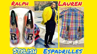 STYLING RALPH LAUREN ESPADRILLES Episode 26 [upl. by Okimik]