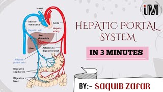 Hepatic Portal SystemBody Fluid and Circulation  Class11  NEET [upl. by Guthry]