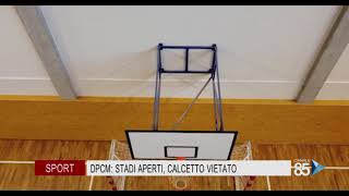 13 Ottobre 2020 Sport Dpcm stadi aperti calcetto vietato [upl. by Harifaz]