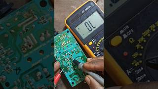 Power supply transistor testing youtubeshorts electrial electronic [upl. by Inobe130]