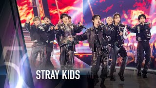 Stray Kids Perform quotBye Bye Bye  Chk Chk Boomquot  AMAs 50th Anniversary Special [upl. by Jonina]