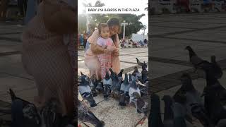 Barcelona Nope sa Plaza Rizal lang ni sya sa Tagbilaran Bohol Phil Hadlok sa birds si baby Jya [upl. by Lissa]