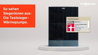 So sehen Siegerinnen aus die Wärmepumpe Vitocal 250A I Viessmann [upl. by Tadashi]