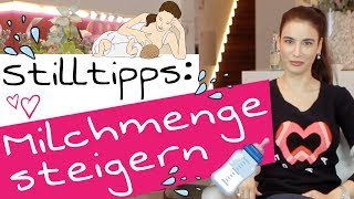 Baby stillen Zu wenig Muttermilch  Produktion der Muttermilch anregen  Stilltipp [upl. by Ahsiel917]