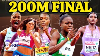 Day 5 Women 200 Meters Final At Paris Olympic LIVE Recap [upl. by Samaria410]