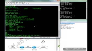 LabMinutes SEC0018  Cisco Router Easy VPN EZVPN Connect amp XAuth Mode Options [upl. by Ailehs]