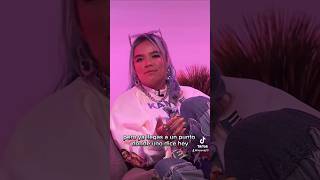 Karol g habla sobre el HATE hate karolg new bichota interview foryou music [upl. by Spalla611]