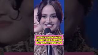 Syifa Hadju ditemani El Rumi diacara Sctv Award 2024 syifahadju elrumi [upl. by Aksel]