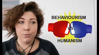 Behaviourism vs Humanism  Whats the Diff [upl. by Ahsienahs]