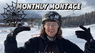 Snowboarding Monthly Montage [upl. by Neelsaj450]