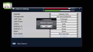 How to add TP on StarSat SR2000HD Hyper [upl. by Ioj]