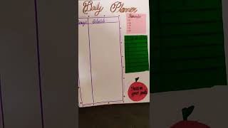 Daily planner time table [upl. by Tterb]