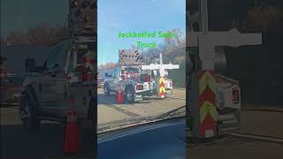 Jackknifed Semi Truck Accident on Interstate 79 102824 [upl. by Legna]