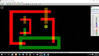 CMOS NOR to CMOS OR gate layout design using Microwind [upl. by Pease]